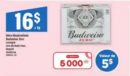 Maxi Budweiser Zero offer