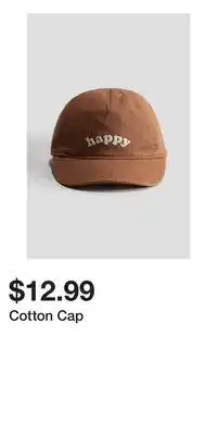 H&M Cotton Cap offer