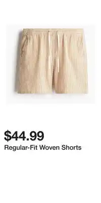 H&M Regular-Fit Woven Shorts offer