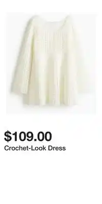 H&M Crochet-Look Dress offer