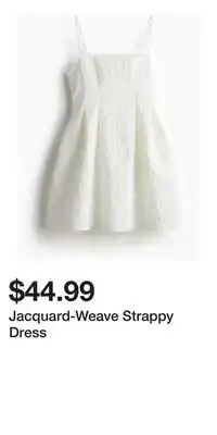 H&M Jacquard-Weave Strappy Dress offer