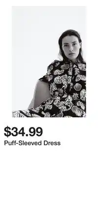 H&M Puff-Sleeved Dress offer