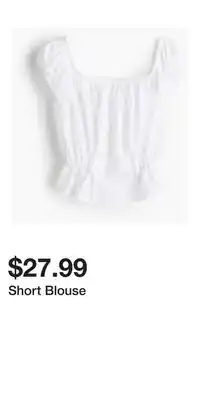 H&M Short Blouse offer