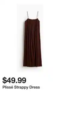 H&M Plissé Strappy Dress offer
