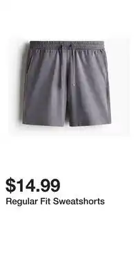 H&M Regular Fit Sweatshorts offer
