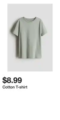 H&M Cotton T-shirt offer