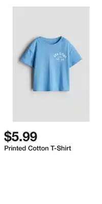 H&M Printed Cotton T-Shirt offer