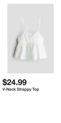 H&M V-Neck Strappy Top offer