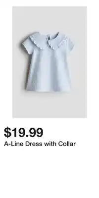 H&M A-Line Dress with Collar offer