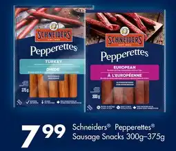 FreshCo Schneiders Pepperettes Sausage Snacks 300g-375g offer