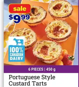 M & M Food Market Portuguese Style Custard Tarts offer
