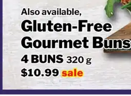 M & M Food Market Gluten-Free Gourmet Buns offer