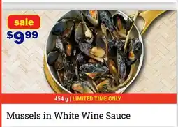 M & M Food Market Mussels in White Wine Sauce offer