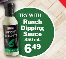M & M Food Market Ranch Dipping Sauce offer