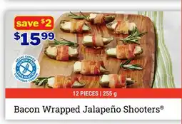 M & M Food Market Bacon Wrapped Jalapeño Shooters offer