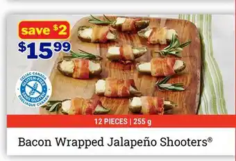 M & M Food Market Bacon Wrapped Jalapeño Shooters offer