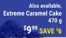 M & M Food Market Extreme Caramel Cake 470 g offer