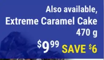 M & M Food Market Extreme Caramel Cake 470 g offer