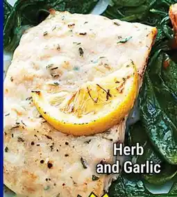 M & M Food Market Pink Salmon in Sauce Herb and Garlic offer