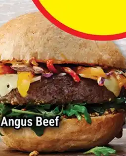 M & M Food Market Angus Beef Burgers offer