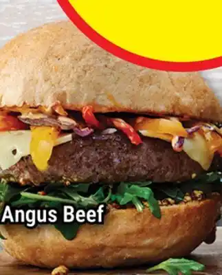 M & M Food Market Angus Beef Burgers offer