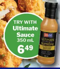M & M Food Market Ultimate Sauce offer