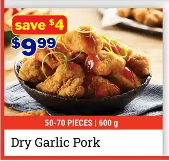 M & M Food Market Dry Garlic Pork offer
