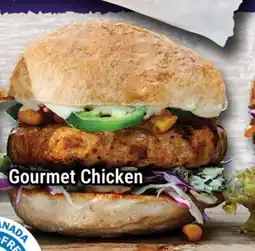 M & M Food Market Gourmet Chicken Burgers offer