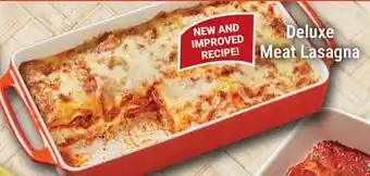 M & M Food Market Deluxe Meat Lasagna offer