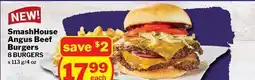 M & M Food Market SmashHouse Angus Beef Burgers offer