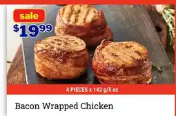 M & M Food Market Bacon Wrapped Chicken offer
