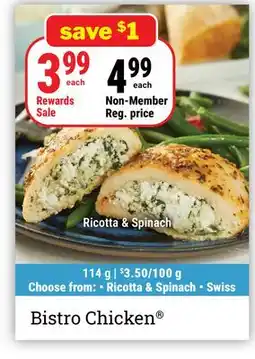 M & M Food Market Bistro Chicken offer