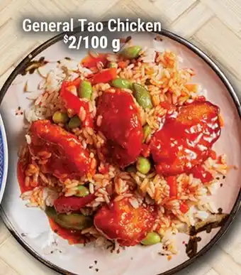 M & M Food Market General Tao Chicken offer