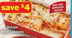 M & M Food Market Deluxe Meat Lasagna 907g offer