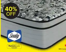Leon's Sealy Posturepedic Palatial Crest Kamden II Firm Eurotop Queen Mattress offer