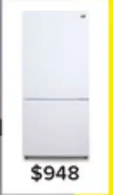 Leon's L2 White Bottom-Freezer Refrigerator (18.7 cu. ft.) - LRB19B5AWWC offer