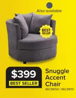 Leon's Snuggle Accent Chair - Navy offer
