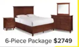 Leon's San Mateo 6-Piece Queen Bedroom Package-Tuscan offer