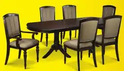 Leon's Thoreaux 7-Piece Extendable Dining Set - Dark Cherry offer