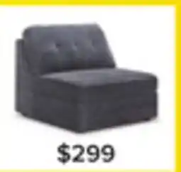 Leon's Jayce 5-Piece Modular Sectional with Ottoman - Grey offer