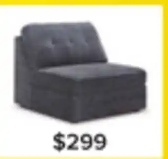 Leon's Jayce 5-Piece Modular Sectional with Ottoman - Grey offer