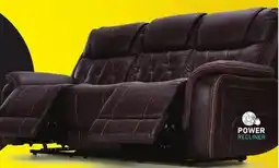 Leon's Laredo Power Reclining Sofa - Walnut offer