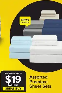 Leon's Assorted Premium Sheet Sets offer