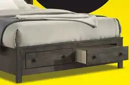 Leon's Cabin 3-Piece Queen Storage Bed - Grey offer