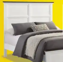 Leon's Abigail 3-Piece Queen Bed - White and Grey offer
