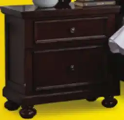 Leon's Chester Night Table - Cherry offer