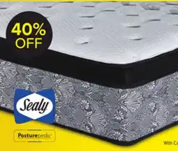 Leon's Sealy Posturepedic Correct Comfort III Firm Eurotop Queen Mattress offer