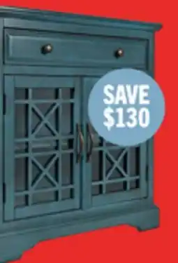The Brick Marseille 32 Accent Cabinet with Drawer - Antique Blue offer