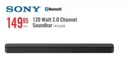 The Brick SONY 2.0 CH Bass Reflex S-Force Front Surround Soundbar (HTS100F) offer