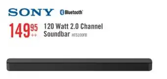 The Brick SONY 2.0 CH Bass Reflex S-Force Front Surround Soundbar (HTS100F) offer